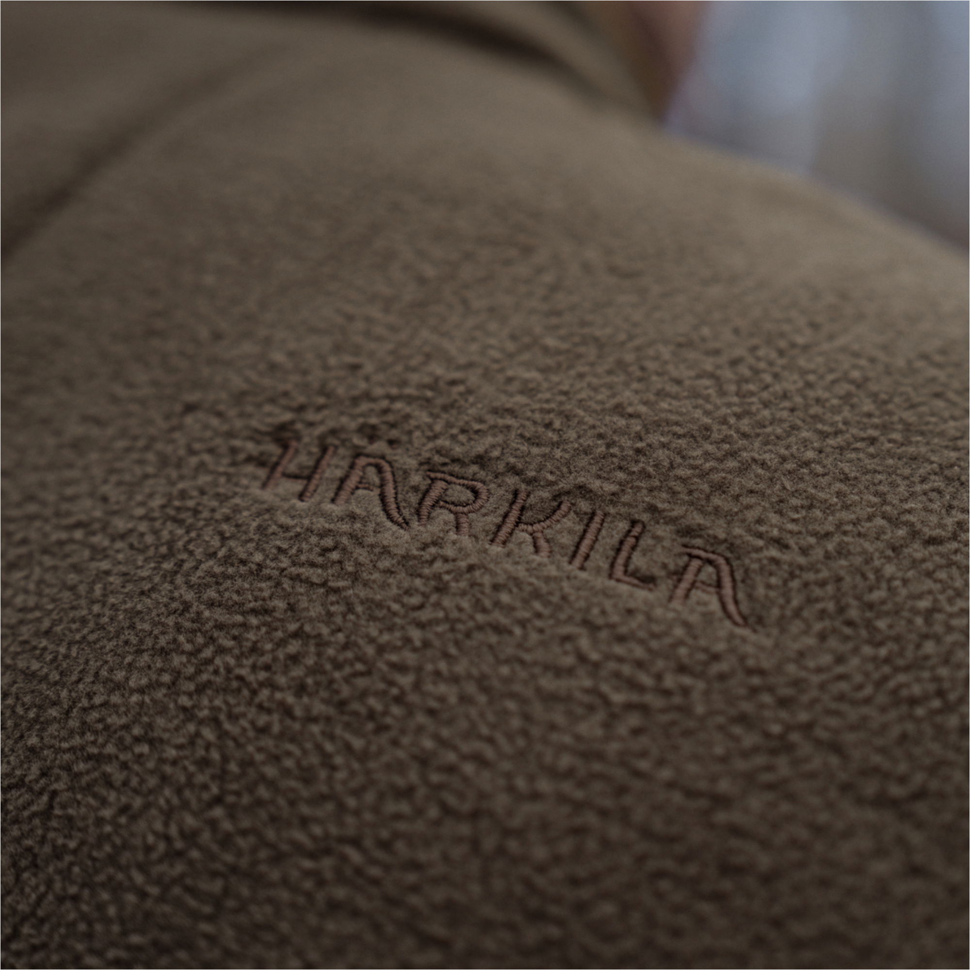 2026 Harkila Mens Torsby Fleece Jacket 103361007001 - Dark Brown